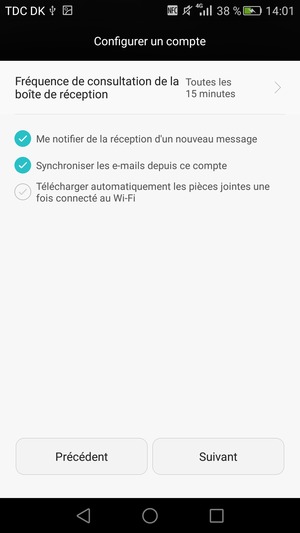Sélectionnez Suivant