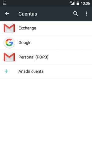 Seleccione Google