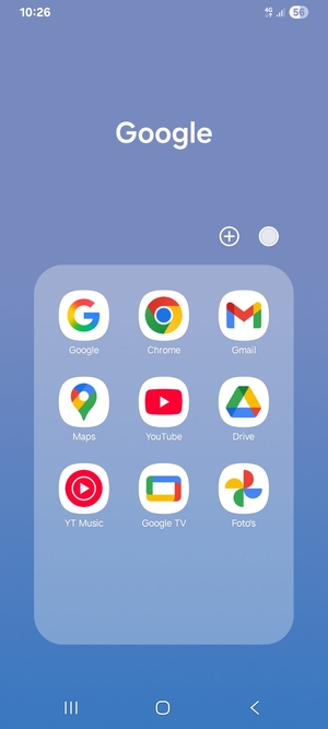 Selecteer Gmail