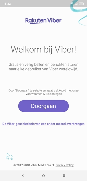 Uw app is klaar voor gebruik