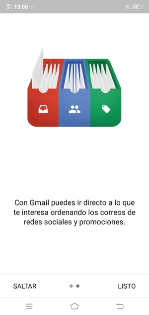 Seleccione LISTO