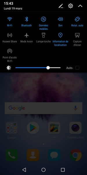 Désactiver le Wi-Fi et le Bluetooth