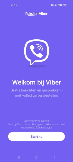 Uw app is klaar voor gebruik