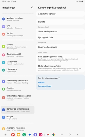 For å aktivere skjermlåsen, gå til Innstillinger-menyen og velg Låseskjerm