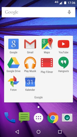 Välj Gmail