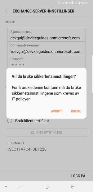 Velg BRUKE
