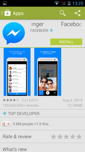 Select INSTALL