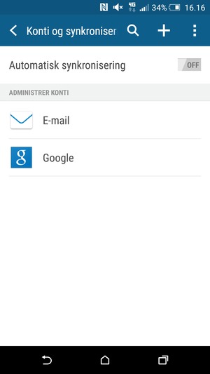 Vælg Google
