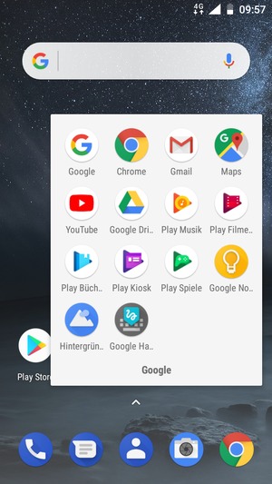 Wählen Sie Gmail