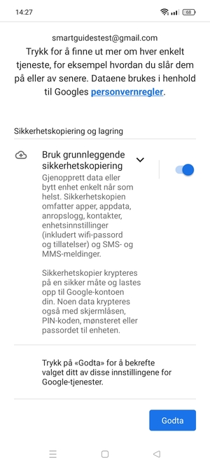 Velg Godta