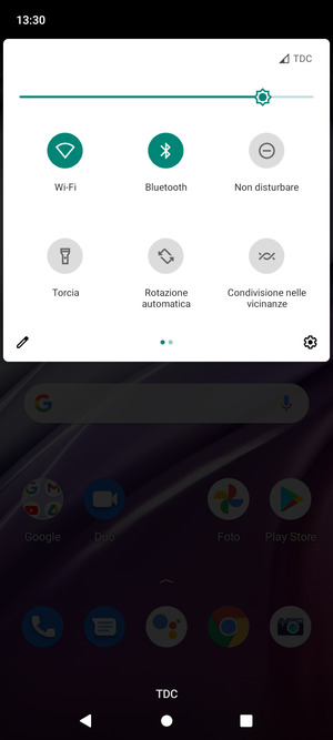 Disattiva Wi-Fi e Bluetooth