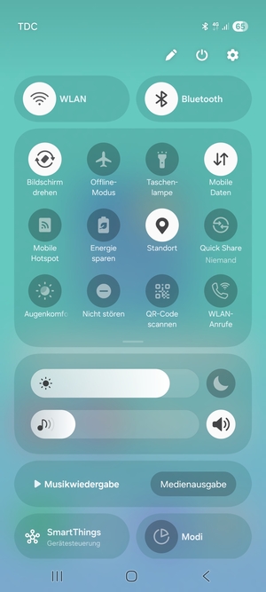 Schalten Sie WLAN und Bluetooth aus