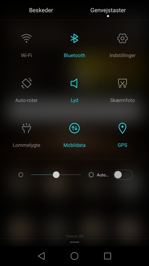 Slå Bluetooth og GPS fra