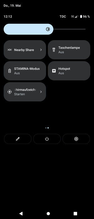 Wählen Sie STAMINA-Modus
