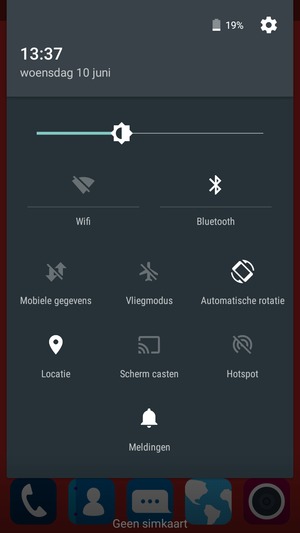 Schakel Bluetooth uit