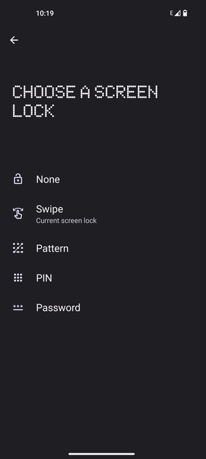 Select Pattern