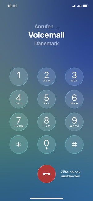 Anruf Voicemail