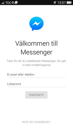 Din app är redo att användas
