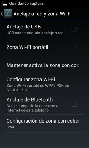 Seleccione Configurar zona Wi-Fi