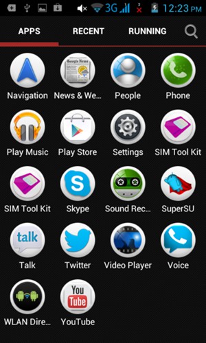 Scroll to and select Settings