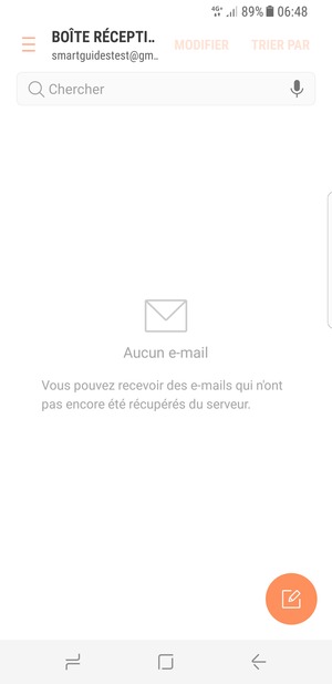Votre messagerie Gmail est prête à l'emploi