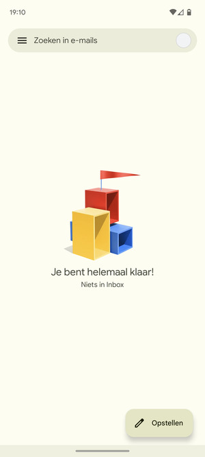 Uw Hotmail is klaar voor gebruik