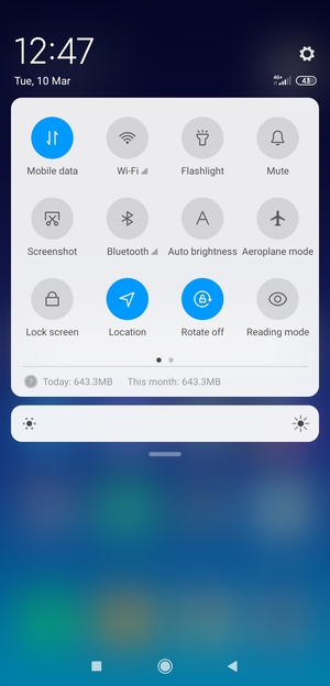 Turn off Location