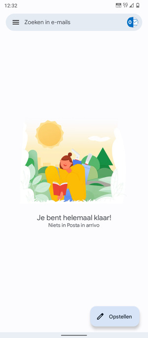 Uw Hotmail is klaar voor gebruik