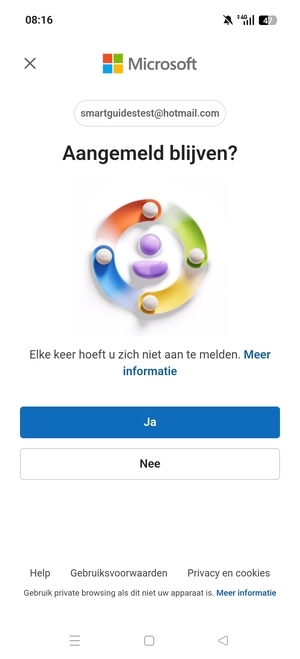 Selecteer uw voorkeursoptie