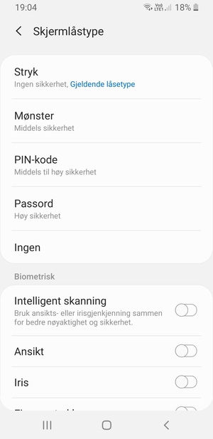 Velg Mønster