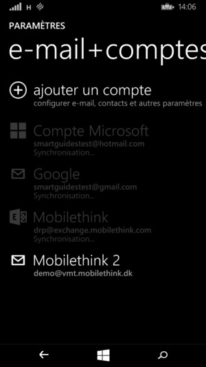 Votre messagerie Hotmail est prête à l'emploi