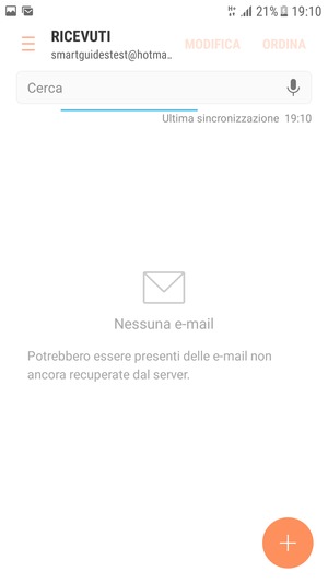 Il tuo Hotmail è pronto per l'uso