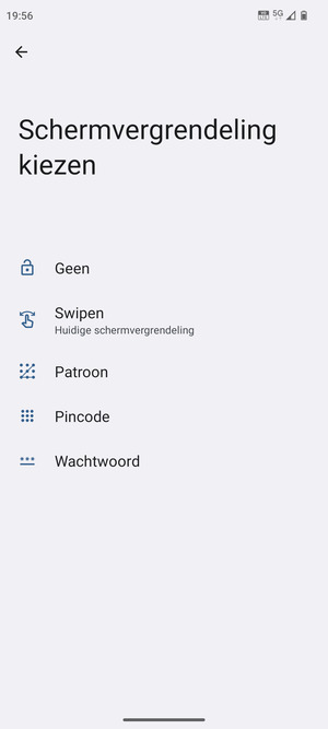 Selecteer Patroon