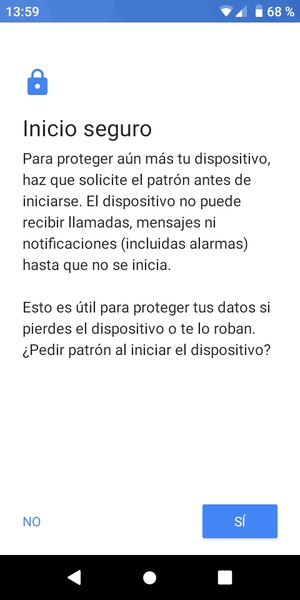 Seleccione la opción deseada