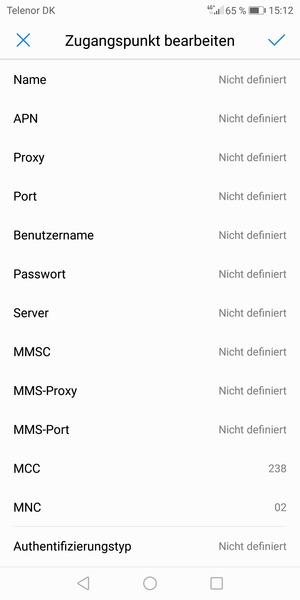 Geben Sie Internet-Informationen ein