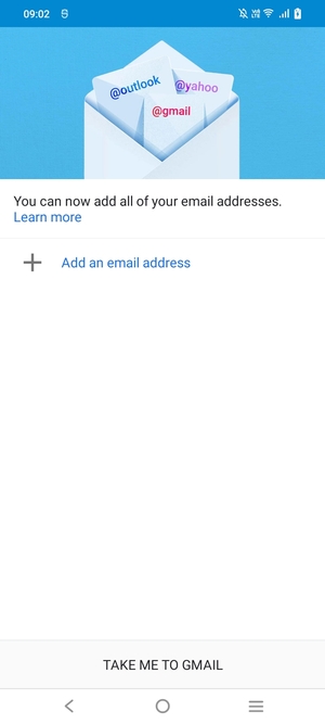 Select Add an email address