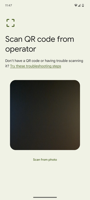 Scan the QR code