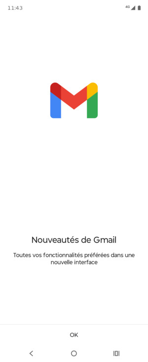 Sélectionnez OK