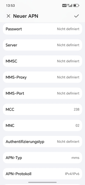 Wählen Sie OK