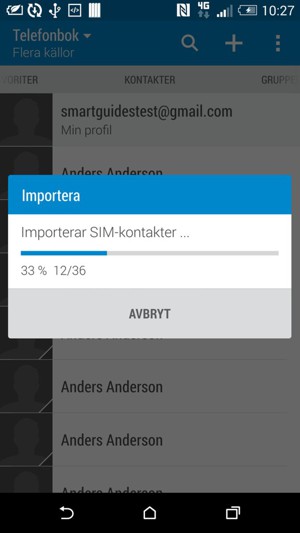 Vänta på att processen avslutas