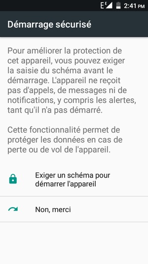 Sélectionnez votre option préférée