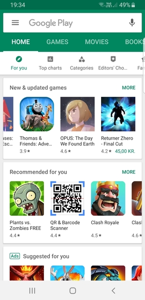 Select the Search bar