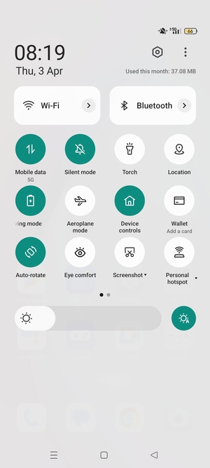 Turn on Power saving mode