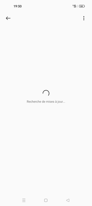 Veuillez attendre la fin de la recherche