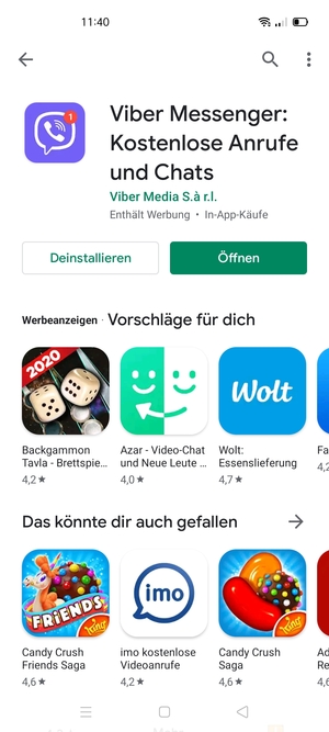 Wählen Sie Öffnen