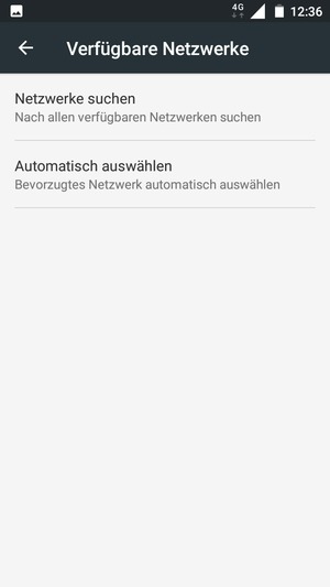 Wählen Sie Netzwerke suchen
