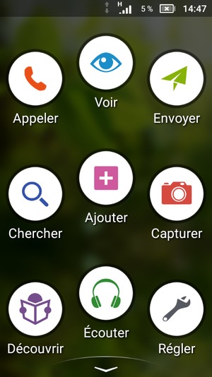 Sélectionnez Régler