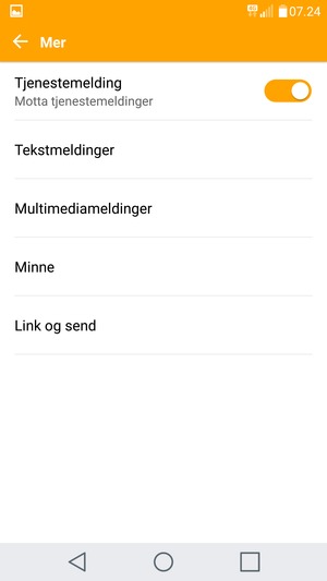 Velg Tekstmeldinger