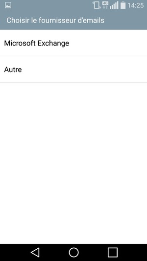 Sélectionnez Autre