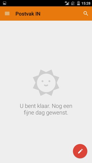 Uw account is klaar voor gebruik